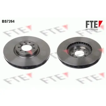 Jeu de 2 disques de frein avant FTE BS7264