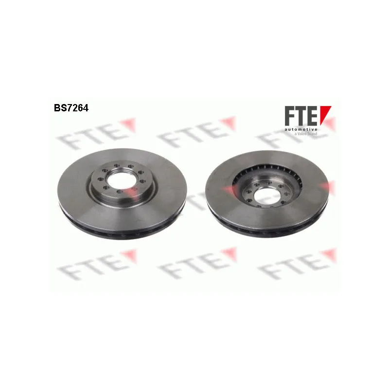 Jeu de 2 disques de frein avant FTE BS7264