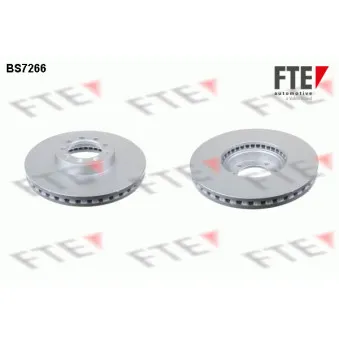 Jeu de 2 disques de frein avant FTE BS7266