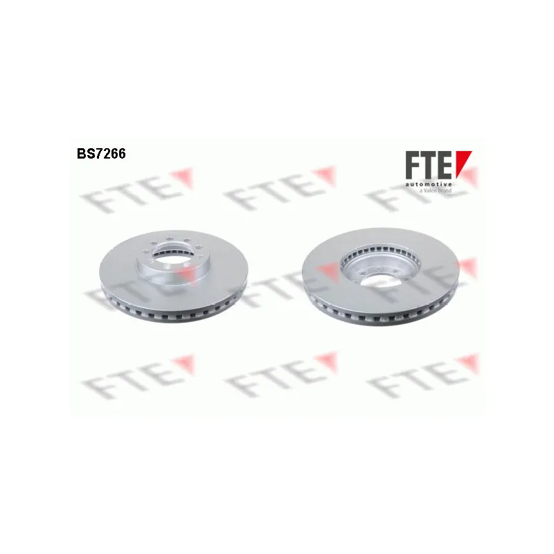 Jeu de 2 disques de frein avant FTE BS7266