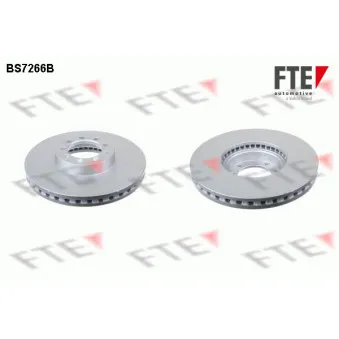 Jeu de 2 disques de frein avant FTE BS7266B
