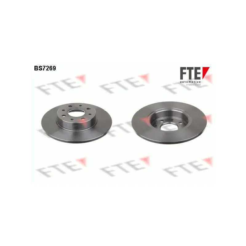 Jeu de 2 disques de frein arrière FTE BS7269