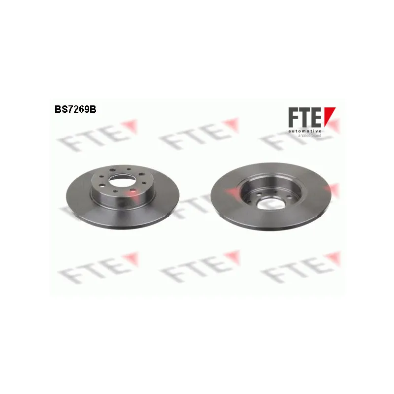Jeu de 2 disques de frein arrière FTE BS7269B