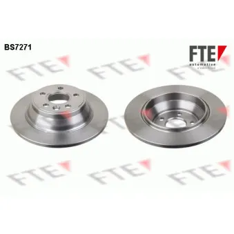 Jeu de 2 disques de frein arrière FTE BS7271