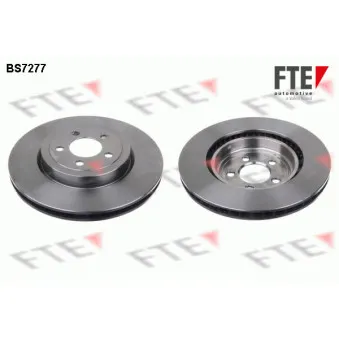 Jeu de 2 disques de frein avant FTE BS7277