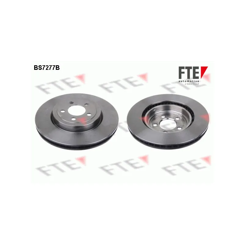 Jeu de 2 disques de frein avant FTE BS7277B