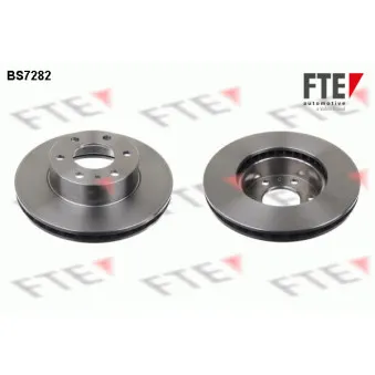 Jeu de 2 disques de frein avant FTE BS7282
