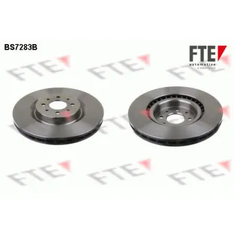 Jeu de 2 disques de frein avant FTE