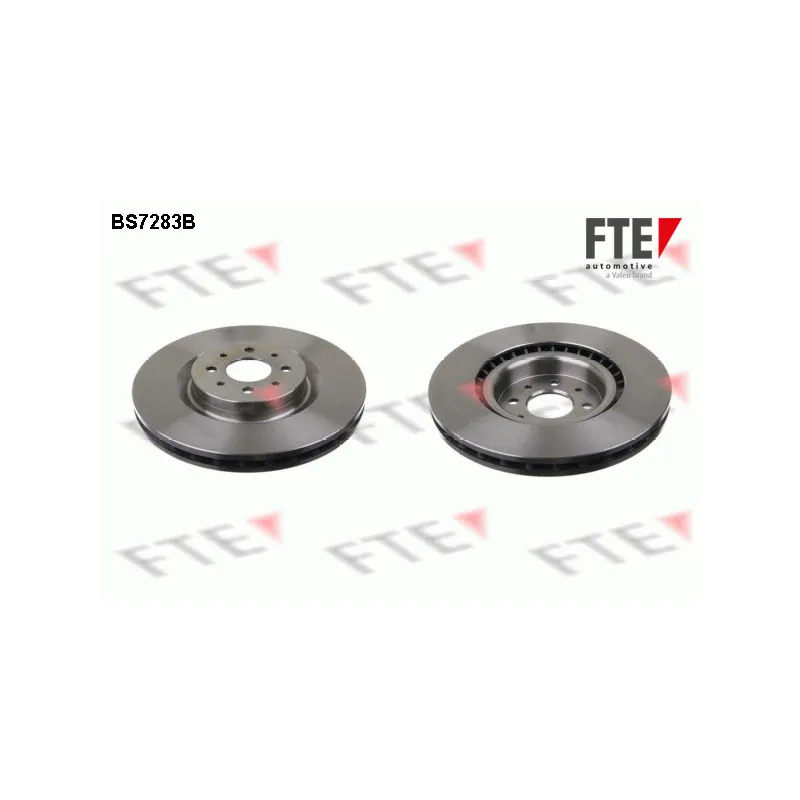 Jeu de 2 disques de frein avant FTE BS7283B
