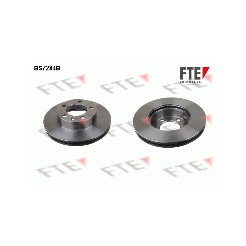 Jeu de 2 disques de frein avant FTE BS7284B