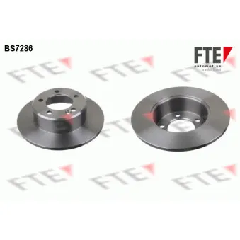 Jeu de 2 disques de frein arrière FTE BS7286