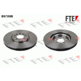 Jeu de 2 disques de frein avant FTE BS7288B