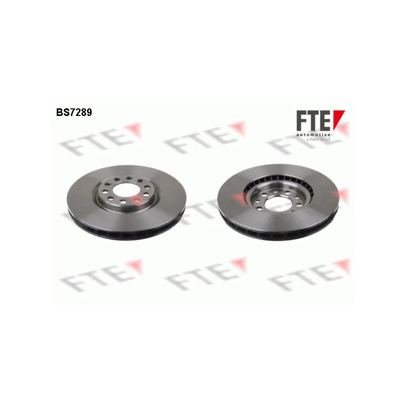 Jeu de 2 disques de frein avant FTE BS7289