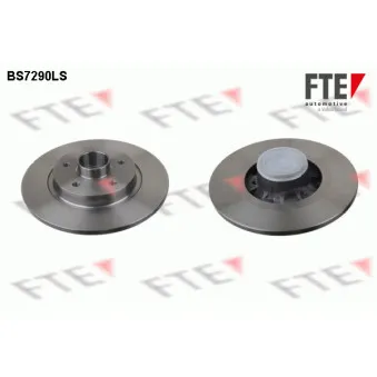 Jeu de 2 disques de frein arrière FTE BS7290LS