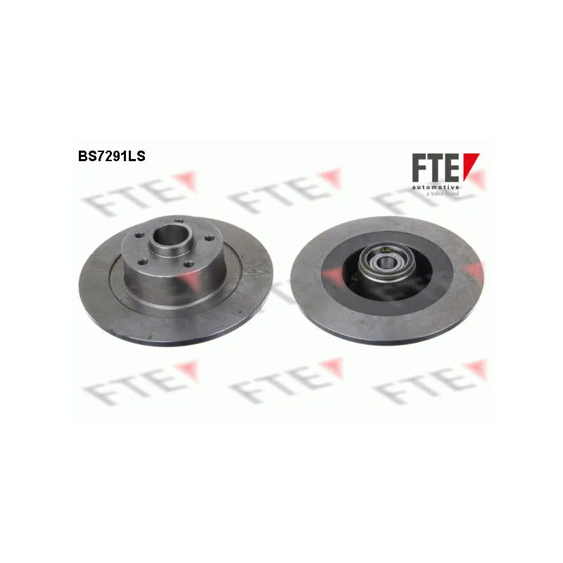 Jeu de 2 disques de frein arrière FTE BS7291LS
