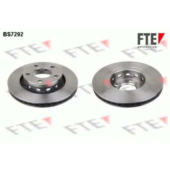 Jeu de 2 disques de frein arrière FTE BS7292