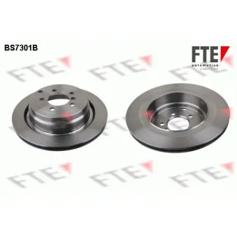 Jeu de 2 disques de frein arrière FTE BS7301B