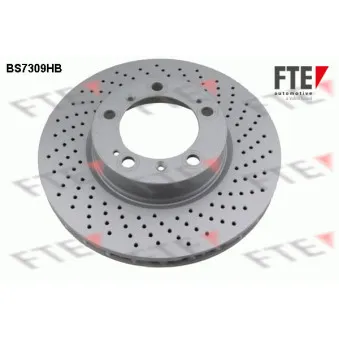 Disque de frein avant droit FTE BS7309HB