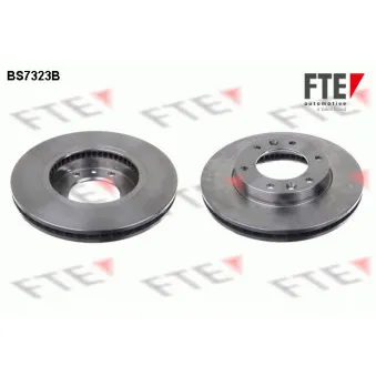 Jeu de 2 disques de frein avant FTE BS7323B