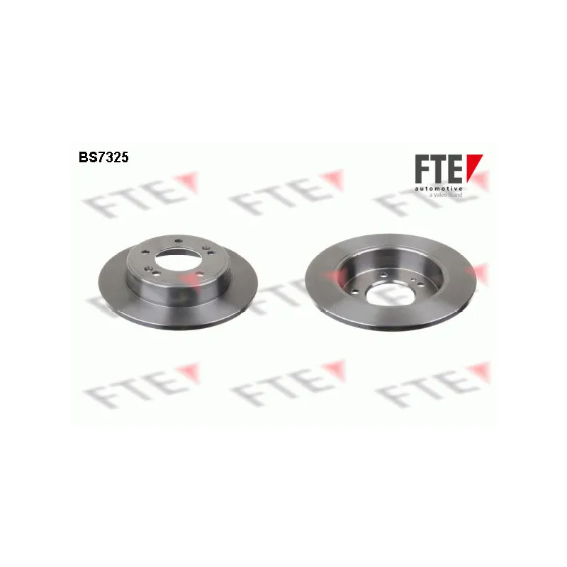 Jeu de 2 disques de frein arrière FTE BS7325