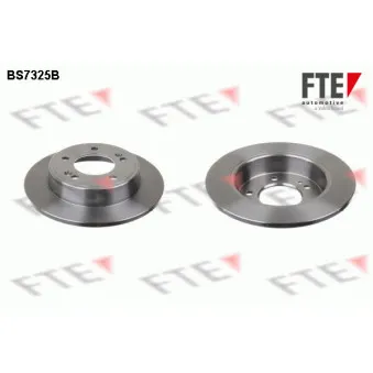 Jeu de 2 disques de frein arrière FTE BS7325B