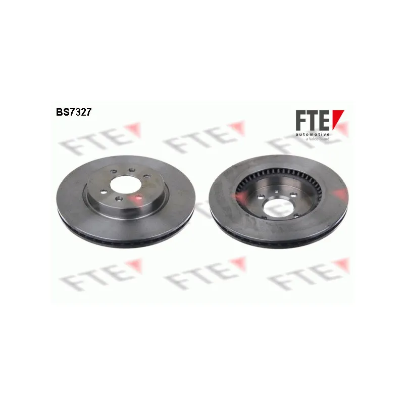 Jeu de 2 disques de frein avant FTE BS7327