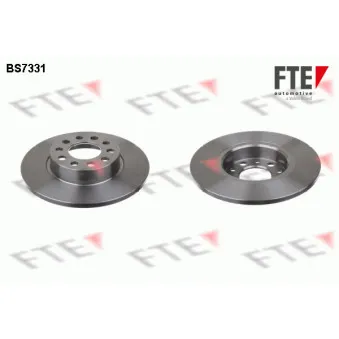 Jeu de 2 disques de frein arrière FTE BS7331