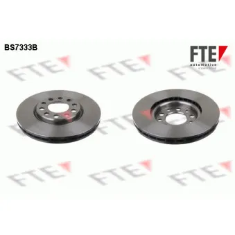 Jeu de 2 disques de frein avant FTE BS7333B
