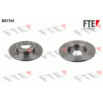Jeu de 2 disques de frein arrière FTE BS7334