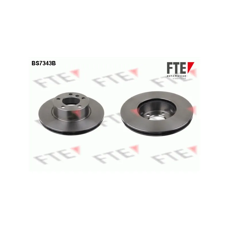 Jeu de 2 disques de frein avant FTE BS7343B