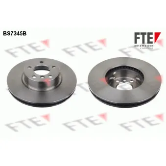 Jeu de 2 disques de frein avant FTE BS7345B