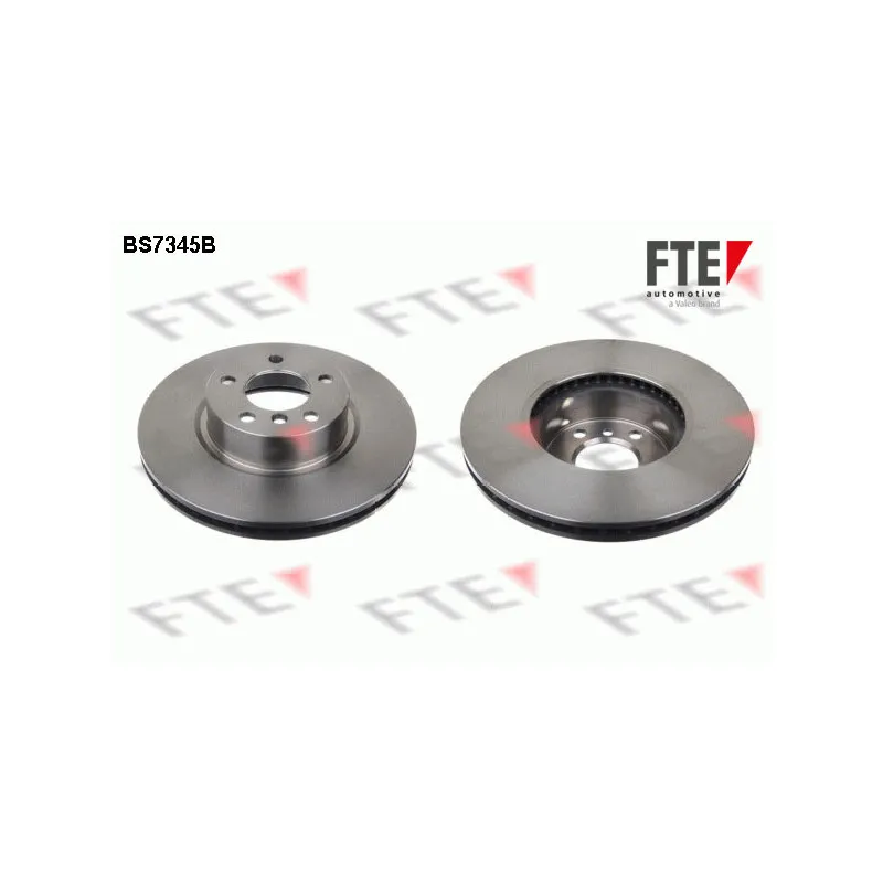 Jeu de 2 disques de frein avant FTE BS7345B