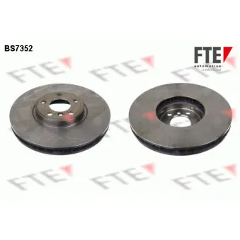 Jeu de 2 disques de frein avant FTE BS7352