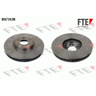 Jeu de 2 disques de frein avant FTE BS7352B