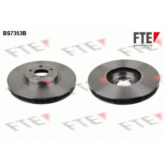 Jeu de 2 disques de frein avant FTE BS7353B