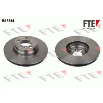 Jeu de 2 disques de frein avant FTE BS7354
