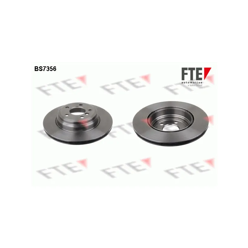 Jeu de 2 disques de frein arrière FTE BS7356
