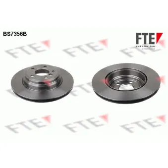 Jeu de 2 disques de frein arrière FTE BS7356B