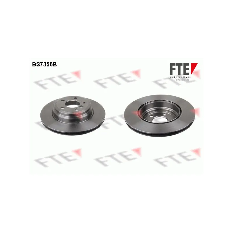 Jeu de 2 disques de frein arrière FTE BS7356B