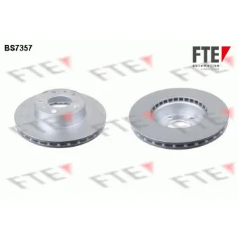 Jeu de 2 disques de frein avant FTE BS7357