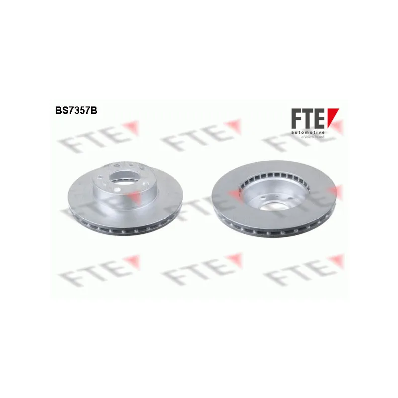 Jeu de 2 disques de frein avant FTE BS7357B