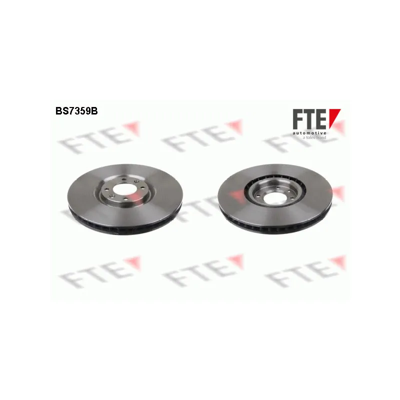 Jeu de 2 disques de frein avant FTE BS7359B