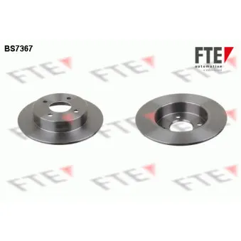 Jeu de 2 disques de frein arrière FTE BS7367