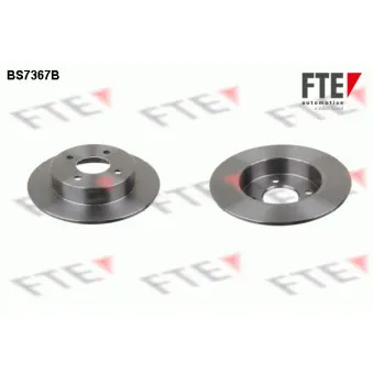 Jeu de 2 disques de frein arrière FTE BS7367B