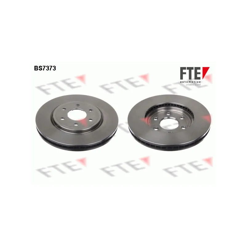 Jeu de 2 disques de frein avant FTE BS7373