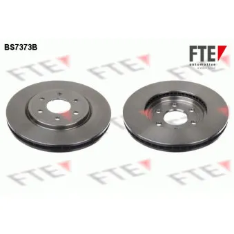 Jeu de 2 disques de frein avant FTE BS7373B