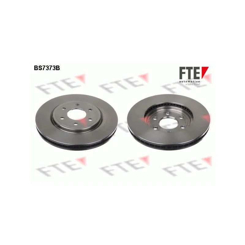 Jeu de 2 disques de frein avant FTE BS7373B