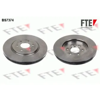 Jeu de 2 disques de frein avant FTE BS7374