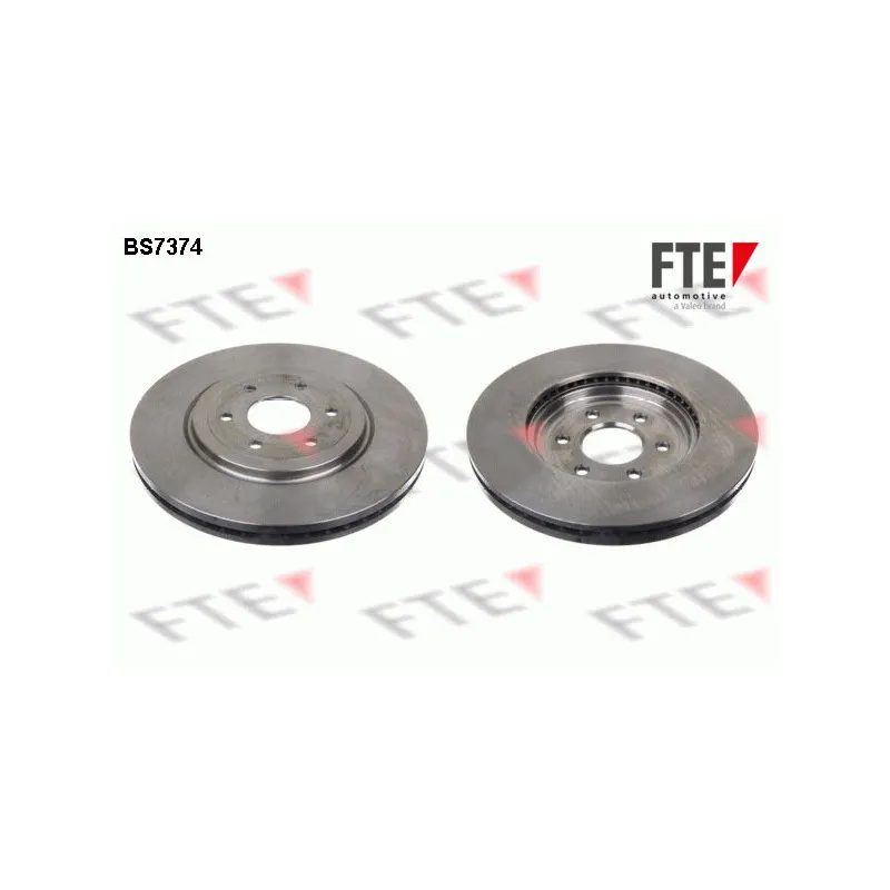 Jeu de 2 disques de frein avant FTE BS7374