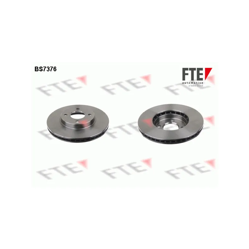 Jeu de 2 disques de frein avant FTE BS7376